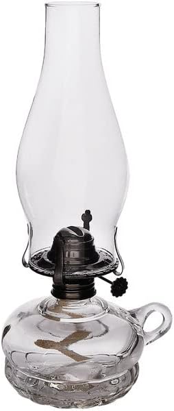 Chamber Oil Lamp, 12 in, 2-Pack