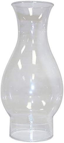Replacement Flaretop Oil Lamp Chimney for Oil Lamp, 417B