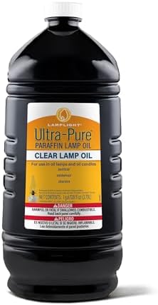 Ultra-Pure Lamp Oil Gallon 128 oz Liquid Paraffin Indoor