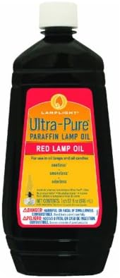 Ultra-Pure Lamp Oil, Red, 32 oz